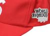 Supreme World Famous S Logo 6-Panel (26SS) "Red"