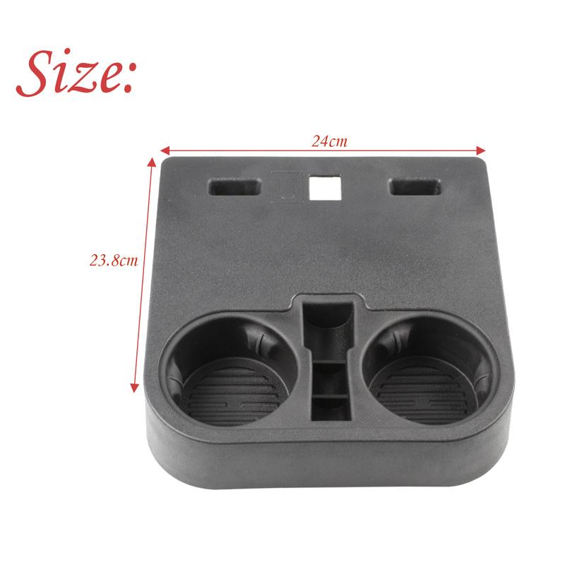 Front Console Cup Holder Under Seat Bottom For Ford F150 2015 2016- For Ford F-Series Super Duty 2017- HC3Z-2813562-AB