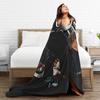 Off Campus Blankets Coral Fleece Plush Spring/Autumn   Multifunction Lightweight Thin Throw Blankets for Bed Travel Rug Piece