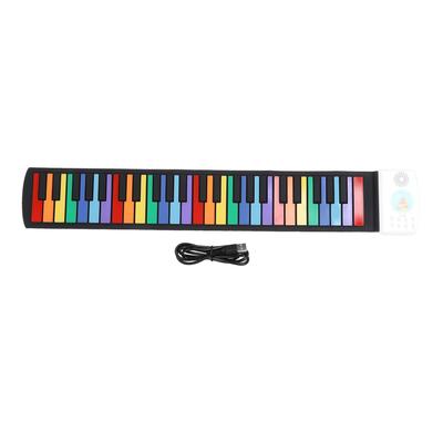 Roll Up Piano 49 Keys 47 Timbre 14 Demo Songs Portable Electronic Keyboard Piano with Headphone