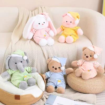 Pajamas Bear Doll Doll Holding Sleeping Doll Girl Cute Pig Giving Boyfriend and Girlfriend Birthday Gift