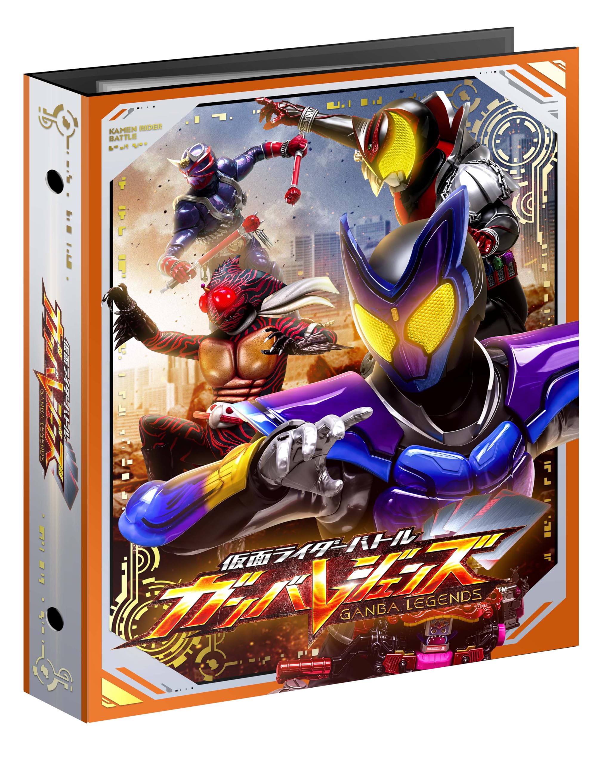 

BANDAI Kamen Rider Battle Gun Legends 4 кишенькові папки 2024 білий