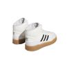 Adidas Originals Drop Step Abrasion Resistant Mid top Kids' Skateboarding Shoes White Kids' Sneakers IF2717