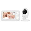 4.3" Baby Monitor with Temperature Monitoring, Two-Way Talk, and Night Vision