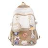Schoolbag New Schoolbag Girls Large Capacity Burden Reduction Lightweight Middle School Students Junior High School Students Class Travel Backpack 
