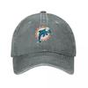 Dolphins Miami Color Black Fashion Baseball Cap Peaked Cap Unisex's Hat Women's Cap Sun Visor