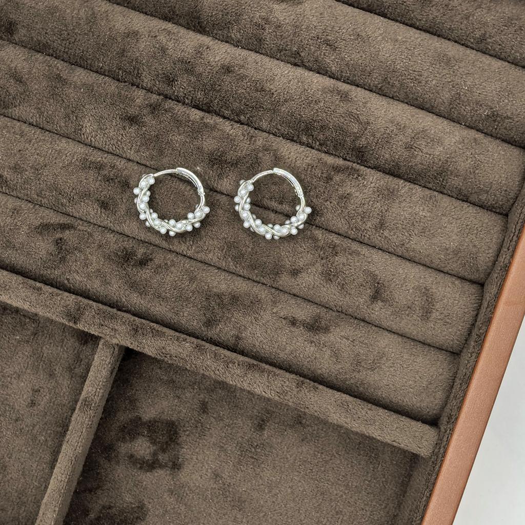 Simple Vine Winding Earrings Female Fashion Temperament Ear Buckle Geometric Literary Trendy Elegant Lady's Accessories Classic Jewelry Earrings