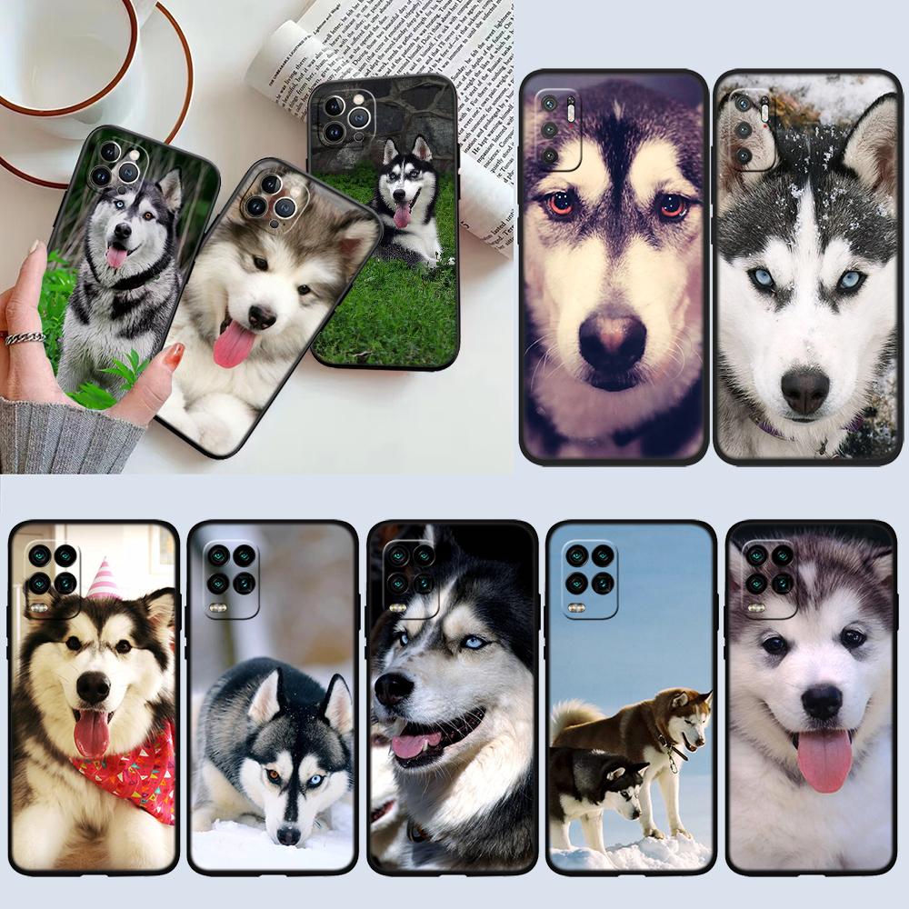 NH32 husky dog New High-End Shell Phone Case for Redmi Note 8 9 Pro Max 9S 9T 9C NFC 8T 8A 10A A4
