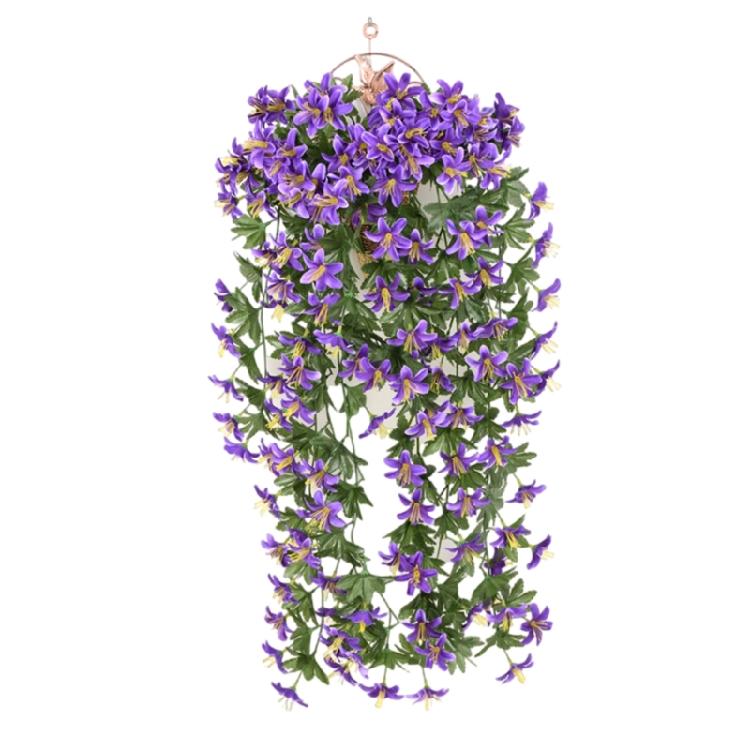 Artificial Hanging Flower 90cm for Wedding Home Wall Garden Yard Porch Patio Realistic Hanging Vine Plant Drooping Plant