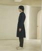 Fillchic Raglan Belted Coat (Navy)