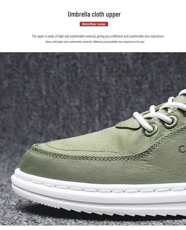 Herren Low-Top Atmungsaktive Canvas Skate Schuhe - Herbstkollektion 2023