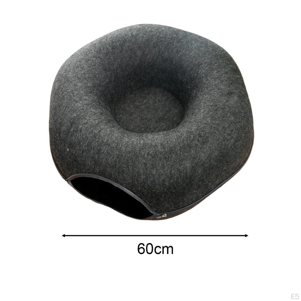 Cat Tunnel Bed Cave Felt Four Seasons Universal Playing Hide and Seek Pet Accessories Kitten
