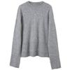 SANCITY Women's Retro Loose Fit Knitted Pullover Sweater