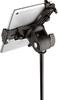 K&M TabletPC Holder for Microphone Stand Mounting [19795] Color: Black