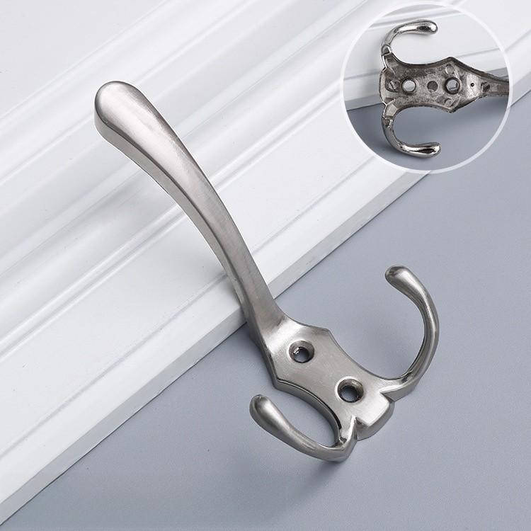 Zinc Alloy Closet Hook With Electrophoretic Finish For Bedroom And Bathroom Storage