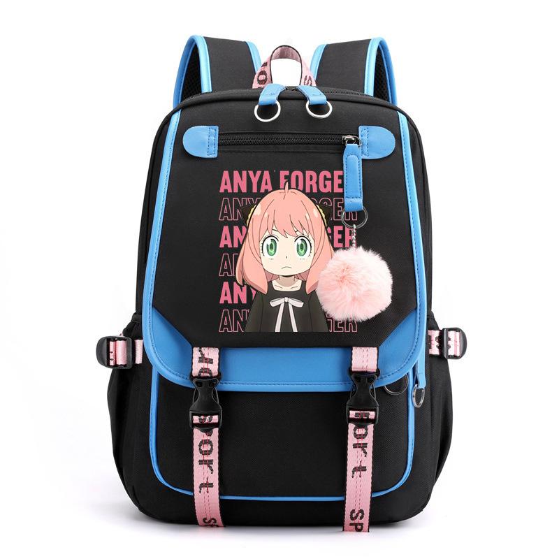 RiMan SPY x FAMILY Spy Play House Backpack Junior High School Student Personality Trend College Style School Bag