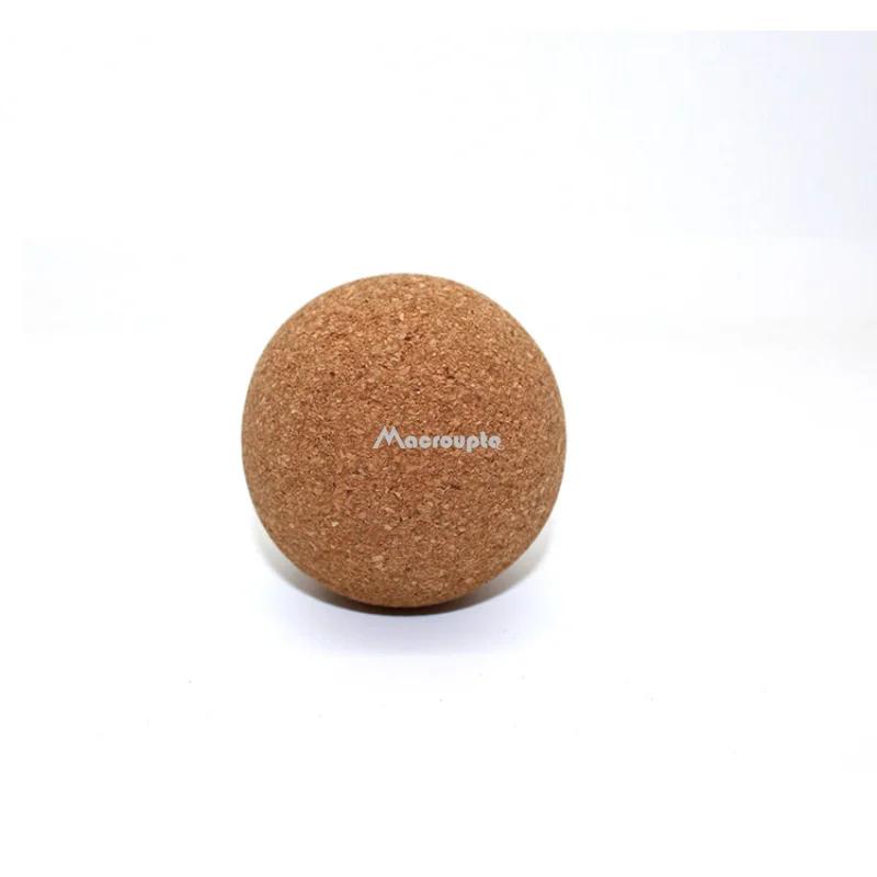 Cork Massage Ball Back Massage Foot Massager Yoga Ball Tension Release Therapy Myofascial Ball Relax Muscles Trigger Point