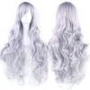 Peluca de Pelo Sintético Largo en Capas Resistente al Calor para Cosplay de Anime Halloween para Mujeres