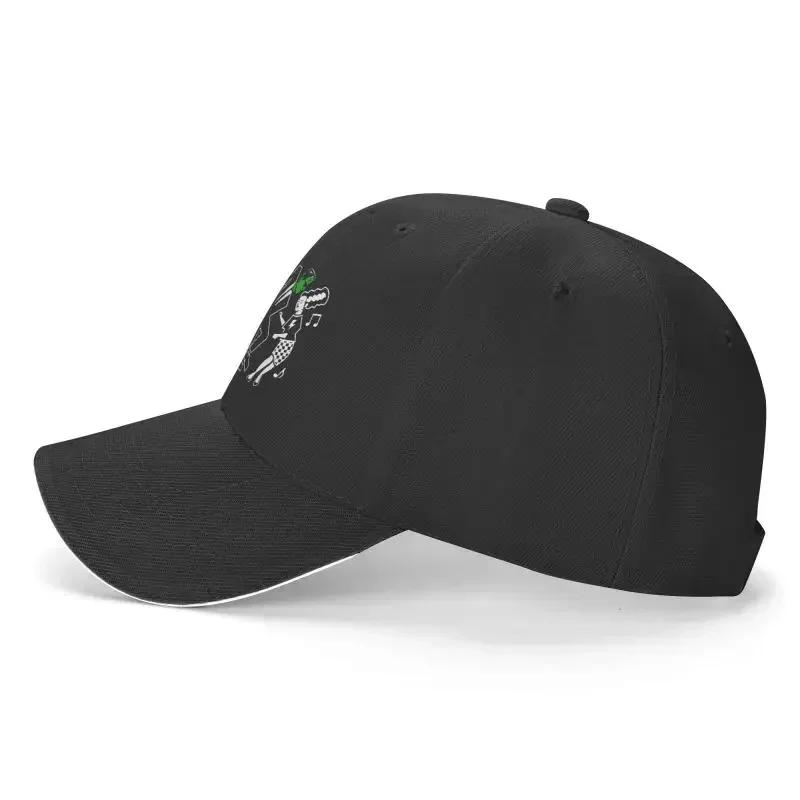Punk Ska Jazz Club Baseball Cap for Women Men Breathable Jamaica Music Dad Hat Performance