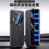Magnetic Flip Phone Case Mate 90 Pro Max Full Cover Electroplated PU Leather With Smart Sleep Anti-Fingerprint