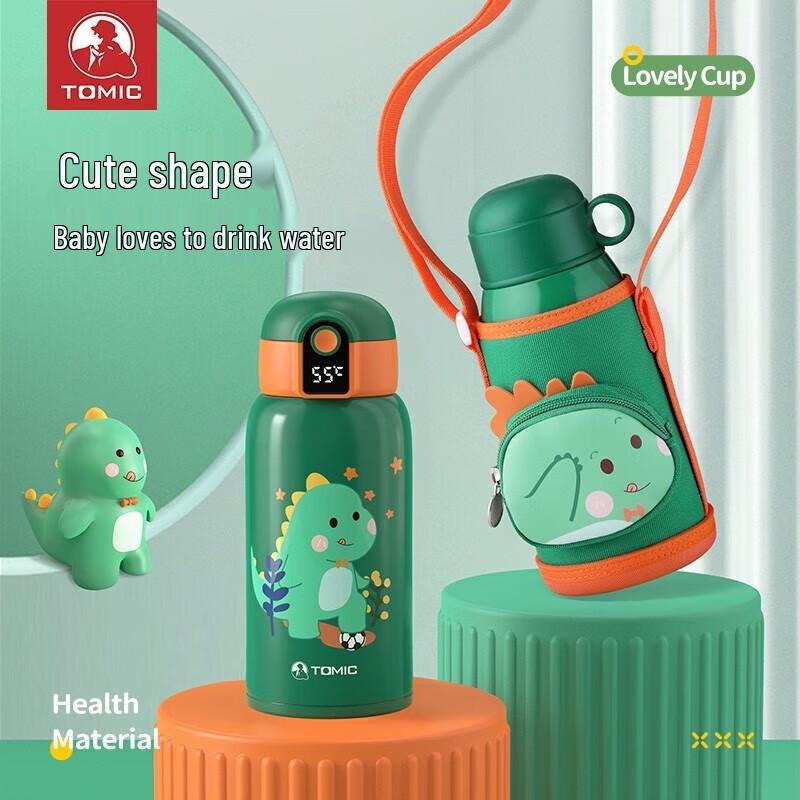 

Temok Kids 316 Stainless Steel Insulated Straw Cup with Temperature Display