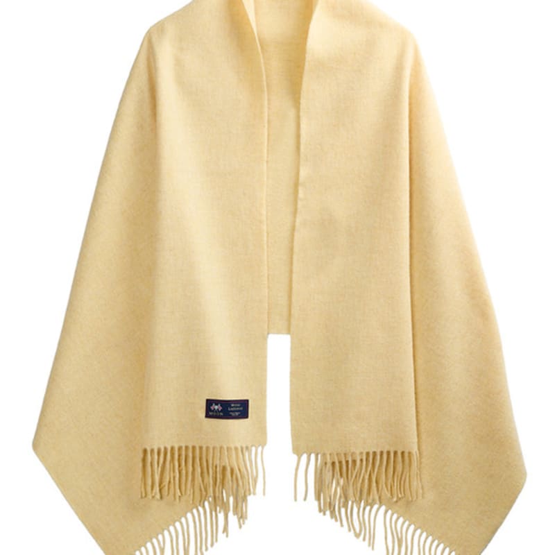 

ABRAHAM MOON Merino Wool Shawl 70cm - Sand FREE