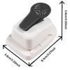 Craft Corner Puncher Rounder Puncher Paper Cutter 3 In 1 R3 R4 R7 R10 Hole Paper Cutter Label 3 In 1 for Scrapbooking Cardmaking