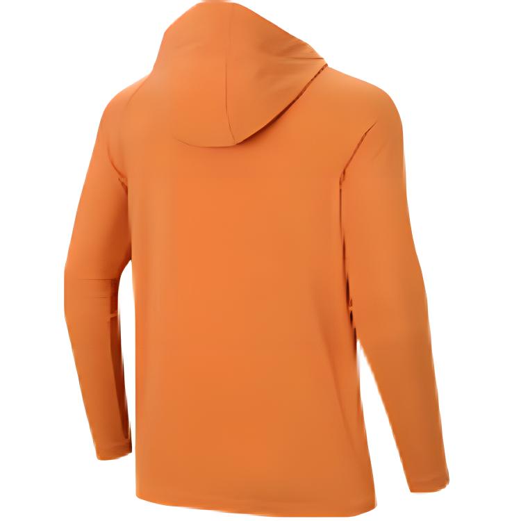 Anta Outdoor Sports Series Hooded Warm Windbreaker Men Outerwear Red-Clay-Orange 952446610-2
