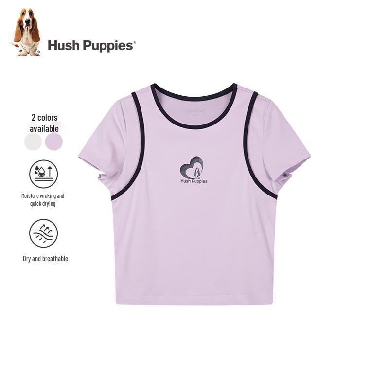 Hush Puppies Girls' Quick-Dry Short Sleeve T-Shirt