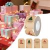 Christmas Name Stickers 300 Pieces Festive Name Tags Sticker Decorations Holiday Favor Labels For Family Party DIY Craft Lovers