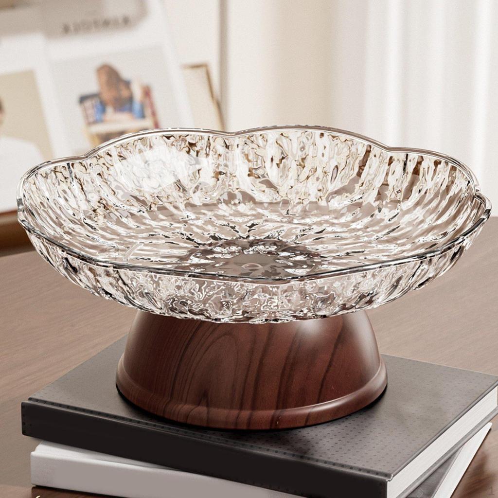Artistically Designed Serving Bowl On A Pedestal, Decorative Fruit Stand, Elegant Snack Made of