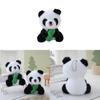 Bamboo Panda Adorable Plush Toy Keyring Key Chain Backpack Pendant Kids Gift