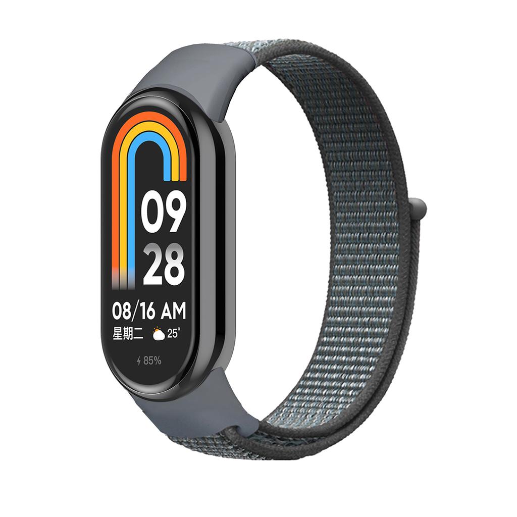 Mi Band 8 Nylon Loop Strap For Xiaomi Miband 8 Bracelet Sport Wristband Breathable Watchband Correa Pulseira NFC Mi Band8 Loop
