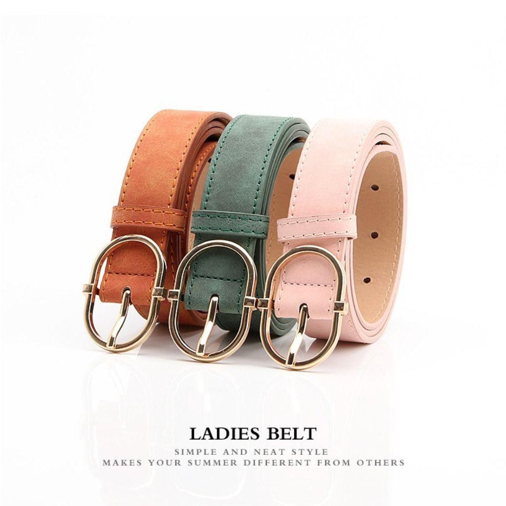 Dornschließe Wildleder Gürtel Luxus Design Taillenband Mode Business Taillengürtel Für Damen