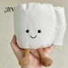 Sofa Plush Toy Cartoon Roll Paper Toy, Stuffed Smiling Toilet Decoration, PP Cotton Soft Handmade Plushie for Home Bedroom