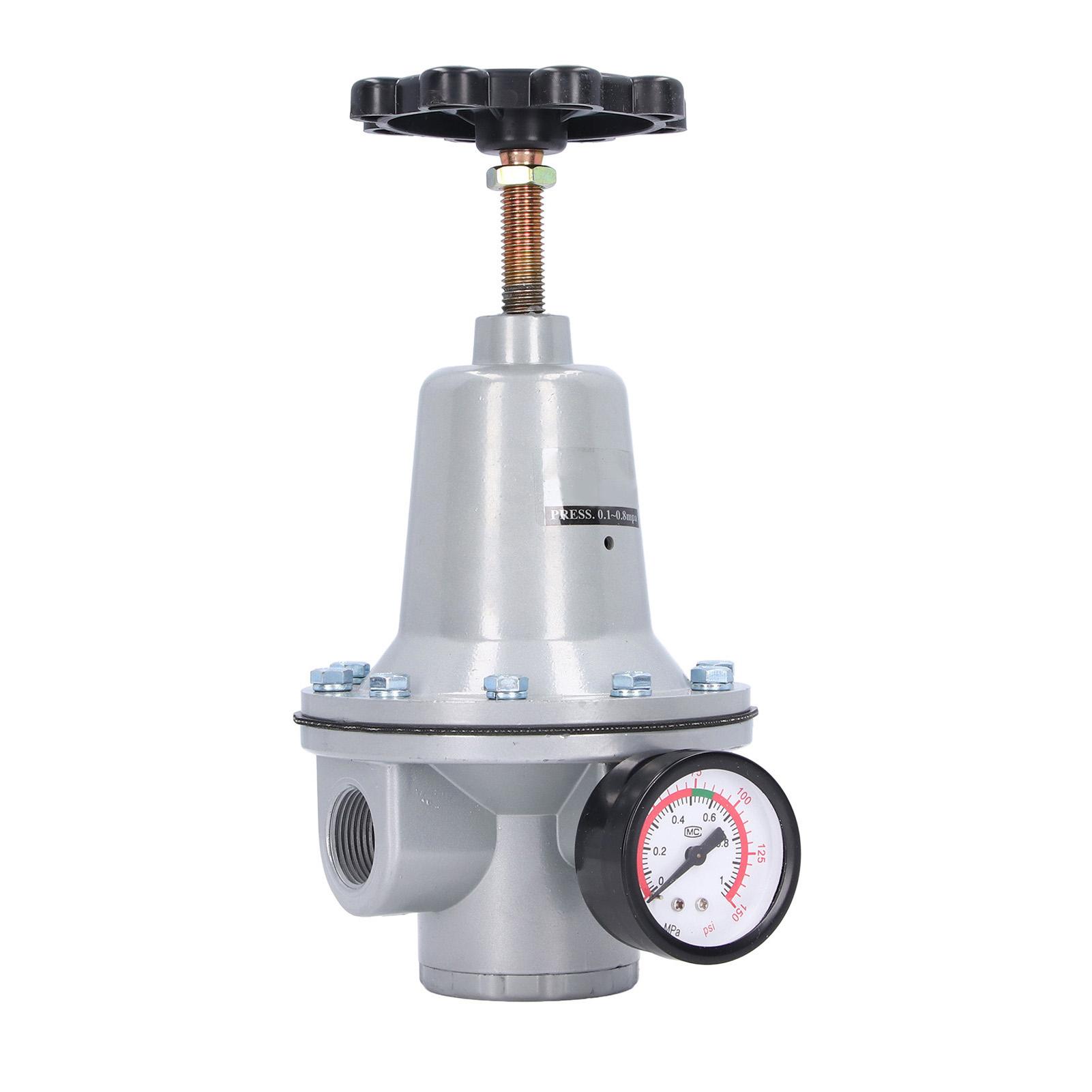 

Air Pressure Reducing Valve Pneumatic Source Processor Regulator with Gauge 0.05‑0.63MPaQTY‑25 G1