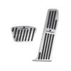 SAWAKAKI Pedal Covers - Designed Specifically for Crown Crossover (35 Series), Crown Sport (30 Series), and Crown Estate (30 Series RS/Z) - Aluminum C