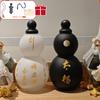 Chinese Retro-inspired Gourd Water Bottle 800ml Large Capacity Wine Bottle PVC Durable Water Kettle Sports Travel Water Bottle