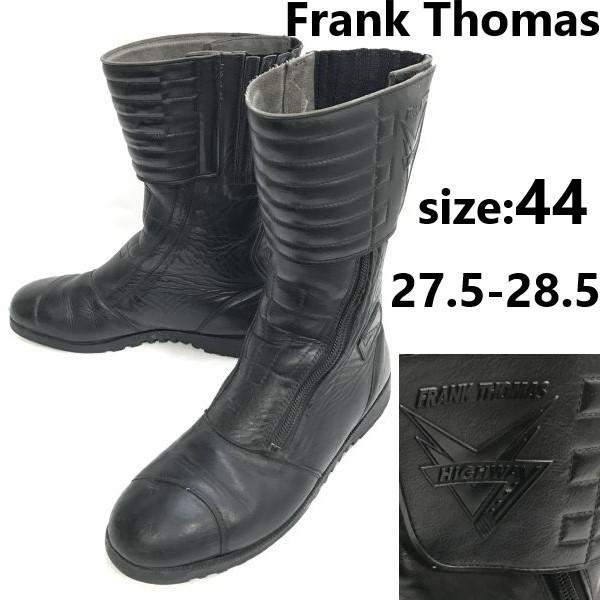 

Frank Thomas leather motorcycle riding boots 44 27.5-28.5 black
