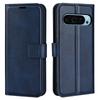 For Google Pixel 9/Pixel 9 Pro PU Leather Case Anti-Scratch Calf Texture Phone Protective Cover