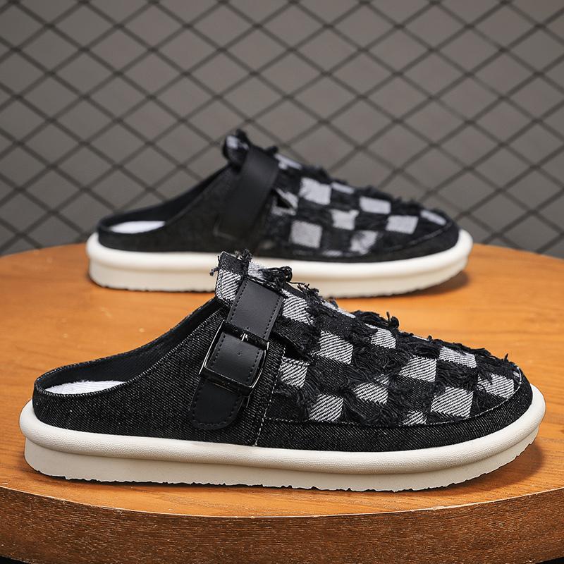 

Fashion CYYTL Breathable Mens Slippers Casual Outdoor Summer Shoes Sneakers Walking Hiking Slides Luxury Designer Fashion House Loafers 39