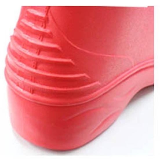 Colorful rain boots for L [No brand] women, short, red,