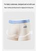 Boys' Pure Cotton Boxer Briefs, Ages 6-12, Comfortable Fit, No Pinching