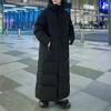 Korean Style Long Down Jacket - Unisex Casual Warm Outerwear