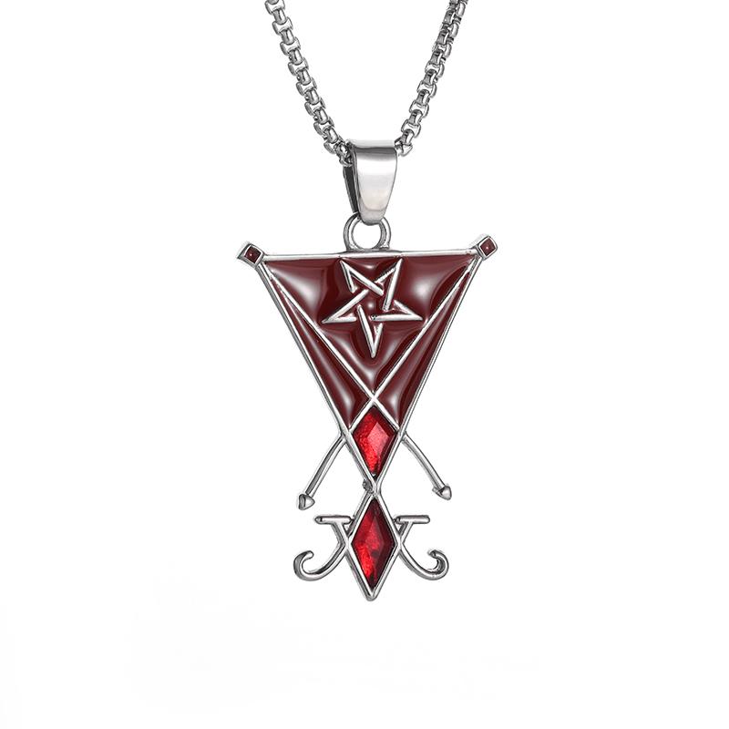 Exquisite Edelstahl beliebte Auge des Horus Medaille Halskette ägyptischen Totem Medaille Anhänger Männer Frauen Amulett Schmuck