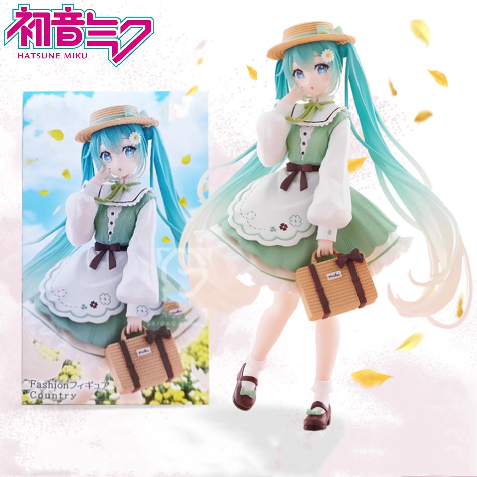 20Cm Fashion Figure Hatsune Miku Country Anime Figure Toys Action Figurine Pvc Model Collection Ornaments Doll Kid Birthday Gift