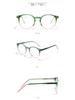Xunge Unisex Round TR90 Glasses - Candy Colors, Korean Academy Style, Sweet No Makeup Look