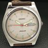 JAPAN VINTAGE SEIKO AUTOMATIK 6309A HERREN SILBERFARBENES ZIFFERBLATT UHR a700473-5 R203-a700473