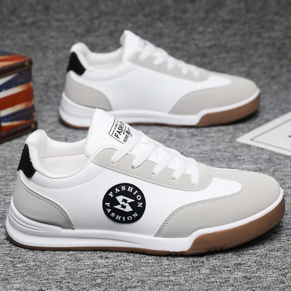 

New men s shoes board shoes Forrest Gump shoes fashion versatile casual shoes little white shoes couple women s shoes trend light and non-slip 44