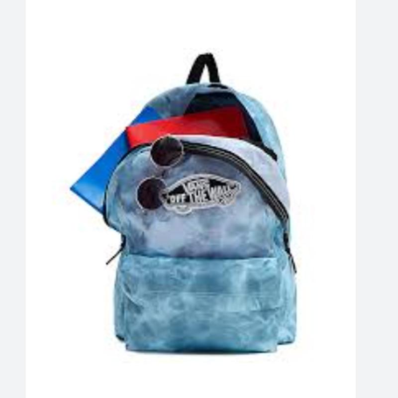 Vans Recycled Polyester Backpack Regular Unisex Cyan Stone Vans VN0A3UI6CDH